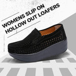 Load image into Gallery viewer, Womens Slip On Hollow Out Loafers
