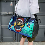 Load image into Gallery viewer, Sequin letter fitness bag
