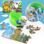 Load image into Gallery viewer, Wooden Dinosaur Puzzle (60 Pieces)
