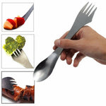 Load image into Gallery viewer, 3 in 1 Spoon for Outdoor Camping
