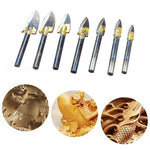 Load image into Gallery viewer, Wood Carving &amp; Engraving Drill Bit Set
