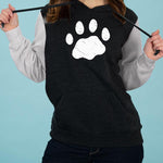 Load image into Gallery viewer, Paw Stripe Crewneck Sweatshirt
