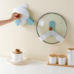 Load image into Gallery viewer, Wall-mounted Folding Lid Holder
