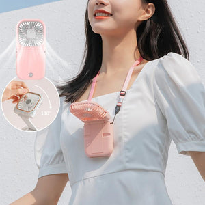 Portable Hanging Neck Fan