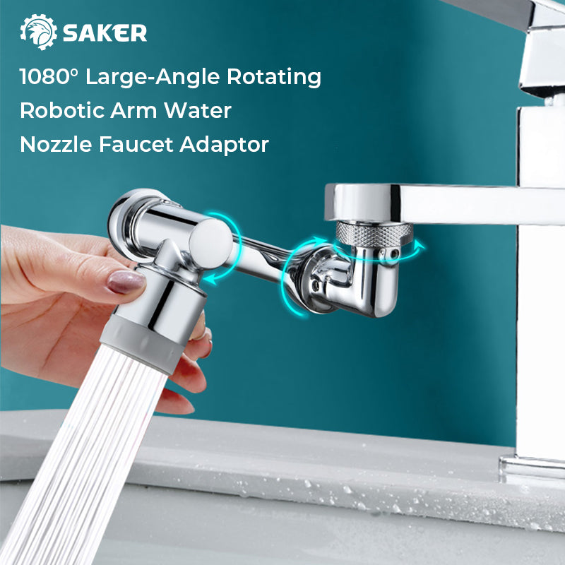 Rotating 1080° Robotic Arm Faucet