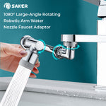 Load image into Gallery viewer, Rotating 1080° Robotic Arm Faucet
