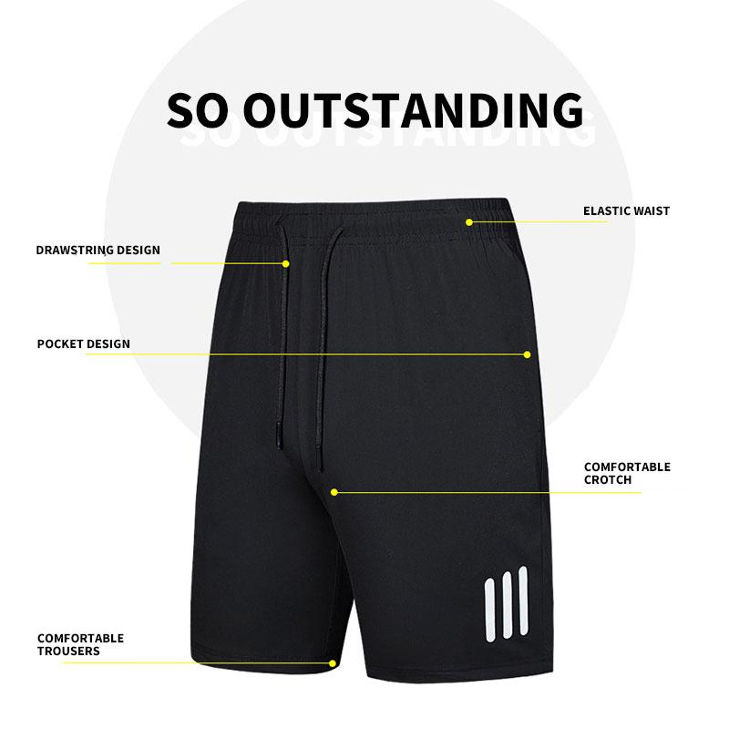 Summer Elastic Sports Shorts