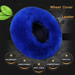 Load image into Gallery viewer, Solid Colour Warm Fluffy Wool Car Set
