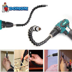 Load image into Gallery viewer, DOMOM Flexible Drill Bit Extension with Screw Drill Bit Holder
