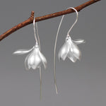 Load image into Gallery viewer, Simulation Magnolia Earrings
