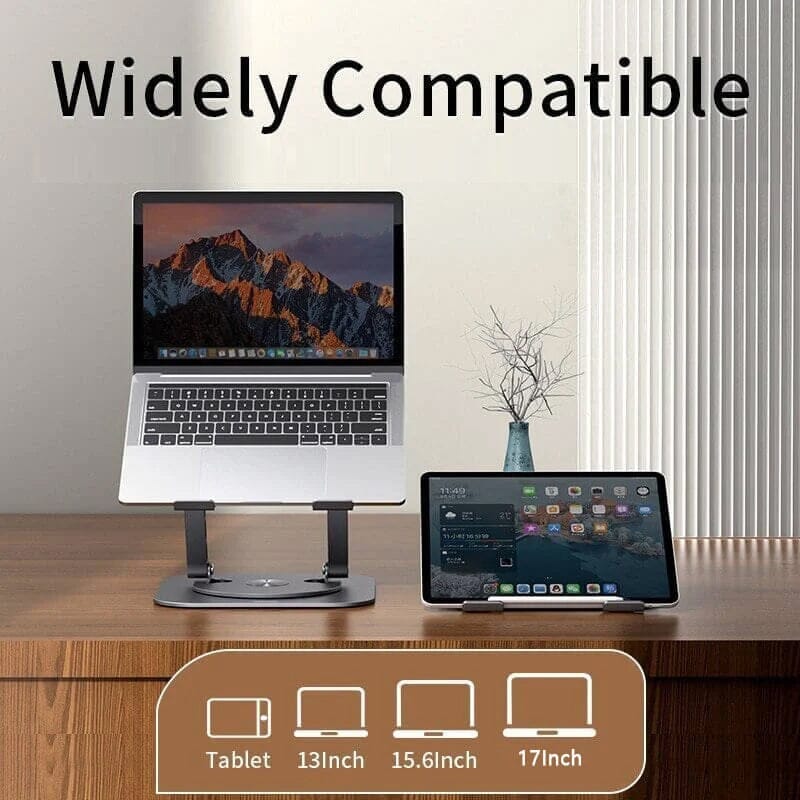 💻Aluminum Alloy Swivel Computer Stand