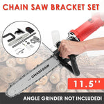 Load image into Gallery viewer, Electric Chainsaw Bracket Set for Angle Grinder(11.5 inch)
