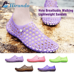 Load image into Gallery viewer, Hirundo Hole Breathable Walking Lightweight Sandals
