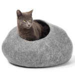 Load image into Gallery viewer, Handcrafted Cat Cave Bed
