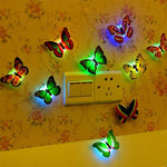 Load image into Gallery viewer, 9 Pcs LED Butterfly Lights Wall Stickers
