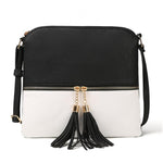 Load image into Gallery viewer, Medium Crossbody Bag with Tassel
