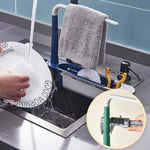 Load image into Gallery viewer, Updated Multifunctional Telescopic Sink Storage Rack
