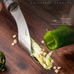 Load image into Gallery viewer, Stainless Steel Chili Corer Peppers Seed Remover
