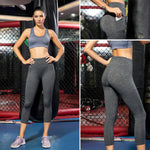 Load image into Gallery viewer, High Waist Yoga Pants with Telescopic Drawstring
