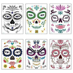 Load image into Gallery viewer, Halloween Waterproof Temporary Tattoo Sticker
