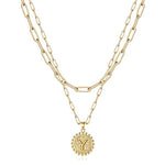 Load image into Gallery viewer, Gold Initial Necklaces for Women
