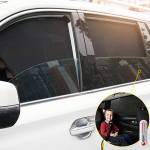 Car Side Window Magnetic Sunshade Curtains