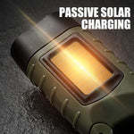 Load image into Gallery viewer, Hand Crank Solar Powered Flashlight
