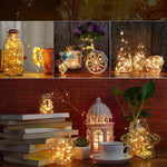 Load image into Gallery viewer, LED bottle light cork night light DIY deco gift
