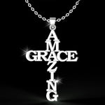 Load image into Gallery viewer, Amazing Grace Cross Necklace
