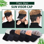 Load image into Gallery viewer, Flair Hair Sun Visor Cap
