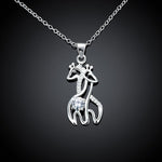 Load image into Gallery viewer, Graceful Love Giraffe Necklace
