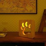 Load image into Gallery viewer, House Decor LED Wooden Lamp
