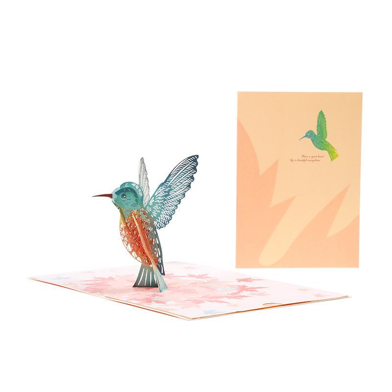 Hummingbird 3D Card