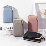 Load image into Gallery viewer, 2020 New Fashion Women Phone Bag Solid Crossbody Bag
