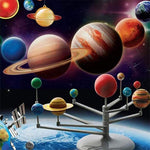 Load image into Gallery viewer, Solar System Nine Planets Model Kit
