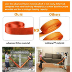 Load image into Gallery viewer, Adjustable Furniture Teamstrap Moving and Lifting Straps -2pcs
