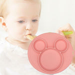 Load image into Gallery viewer, Baby Silicone Plate Kids Bowl
