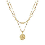 Load image into Gallery viewer, Gold Initial Necklaces for Women
