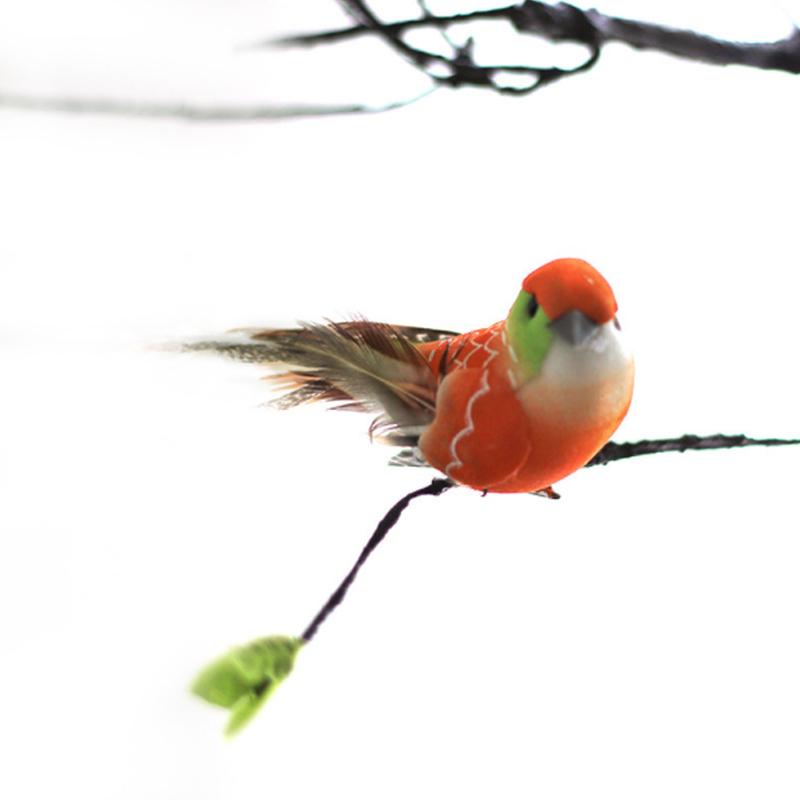 Artificial Birds Home Ornament