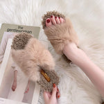 Load image into Gallery viewer, cute fluffy plush slippers
