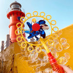 Load image into Gallery viewer, 2-in-1 Magic Bubble Stick Windmill
