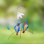 Load image into Gallery viewer, Blue Hummingbird Hanging Decoration
