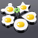 Load image into Gallery viewer, Stainless Steel Fried Egg Molds
