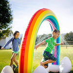 Load image into Gallery viewer, Inflatable Water Spray Rainbow Arch
