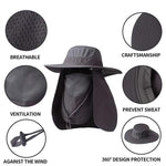 Load image into Gallery viewer, OUTDOOR SUNHAT-(Shape-able, Crush-able, Fold-able, Ultra Wind Resistant)
