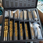 Load image into Gallery viewer, Steel Titanium-plated Twist Drill Bit (99 PCs)
