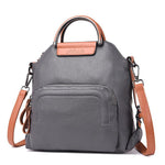 Load image into Gallery viewer, Dual-use Leather Backpack &amp; Handbag
