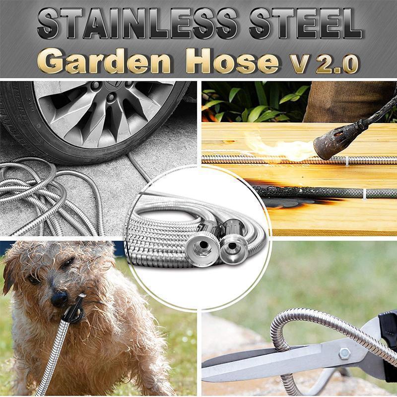 Bionic Steel 304 Stainless Steel Metal Garden Hose