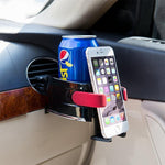 Load image into Gallery viewer, Phone &amp; Cup Air Vent Clip-on Holder
