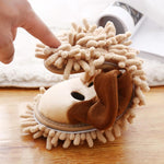 Load image into Gallery viewer, Plushy Feet Microfiber Slipper Mop
